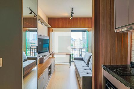 Sala de apartamento à venda com 1 quarto, 32m² em Butantã, São Paulo