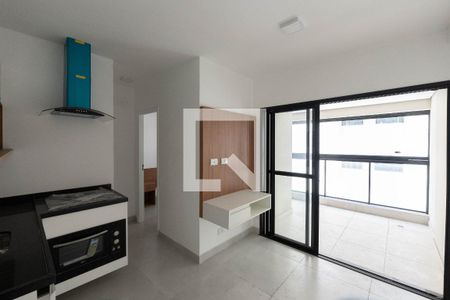 Sala/Cozinha de apartamento para alugar com 1 quarto, 35m² em Bela Vista, São Paulo