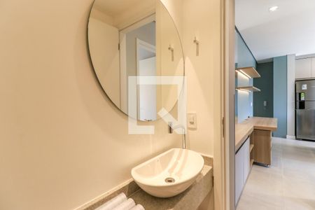 Apartamento à venda com 46m², 1 quarto e 1 vagaLavabo