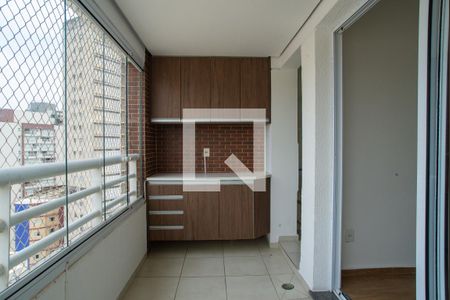 Varanda da Sala de apartamento para alugar com 1 quarto, 31m² em Bela Vista, São Paulo