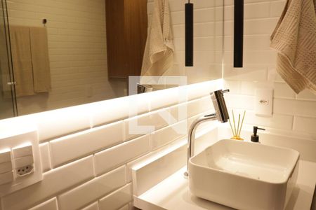 Banheiro - torneira de kitnet/studio para alugar com 1 quarto, 18m² em Perdizes, São Paulo