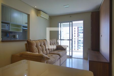 Sala de apartamento para alugar com 2 quartos, 65m² em Pompéia, Santos