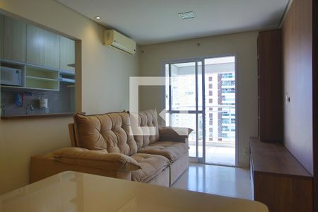 Sala de apartamento para alugar com 2 quartos, 65m² em Pompéia, Santos