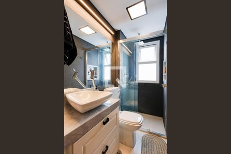 Banheiro de apartamento à venda com 1 quarto, 40m² em Santana, São Paulo