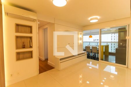 Sala de apartamento à venda com 3 quartos, 91m² em Vila Regente Feijó, São Paulo