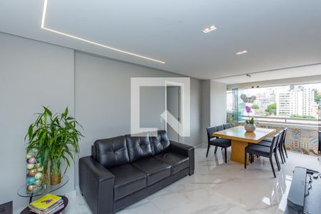 Sala de apartamento à venda com 3 quartos, 84m² em Gutierrez, Belo Horizonte