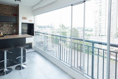 Sacada de apartamento à venda com 3 quartos, 106m² em Centro, São Bernardo do Campo