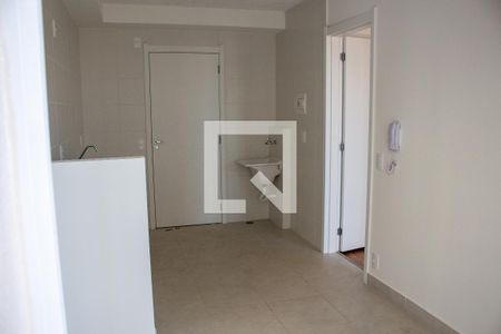 Sala/Cozinha/Área de Serviço de apartamento para alugar com 1 quarto, 29m² em Bom Retiro, São Paulo