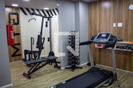 Apartamento para alugar com 30m², 1 quarto e sem vaga Apartamento para alugar com 30m², 1 quarto e sem vagaÁrea comum - Academia