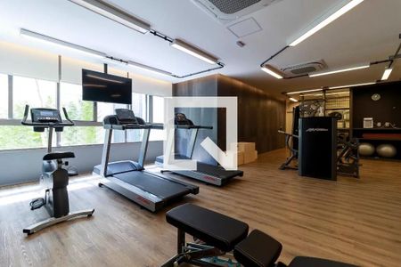 Studio para alugar com 26m², 1 quarto e sem vagaAcademia