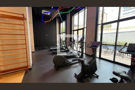 Studio para alugar com 25m², 1 quarto e sem vaga Studio para alugar com 25m², 1 quarto e sem vagaAcademia