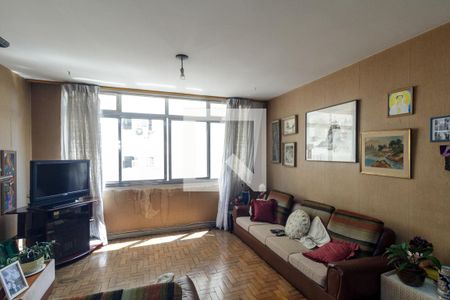 Sala de apartamento à venda com 3 quartos, 117m² em Santa Cecilia, São Paulo