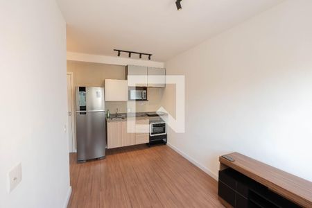 Sala/Cozinha de apartamento para alugar com 1 quarto, 25m² em Bela Vista, São Paulo