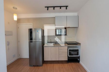 Sala/Cozinha de apartamento para alugar com 1 quarto, 25m² em Bela Vista, São Paulo