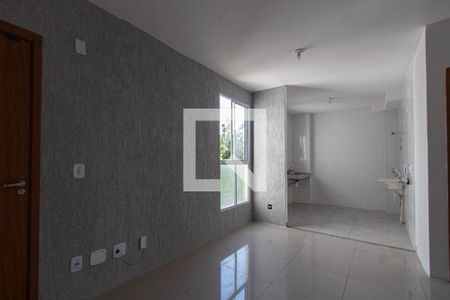 Sala de apartamento para alugar com 2 quartos, 45m² em Caguaçu, Sorocaba