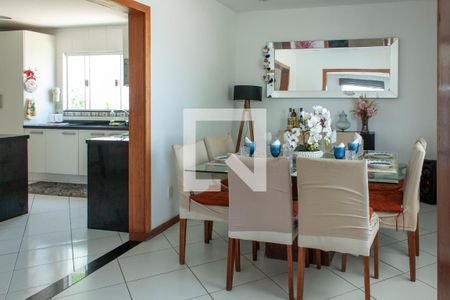 Sala de jantar de casa de condomínio à venda com 5 quartos, 650m² em Itanhangá, Rio de Janeiro