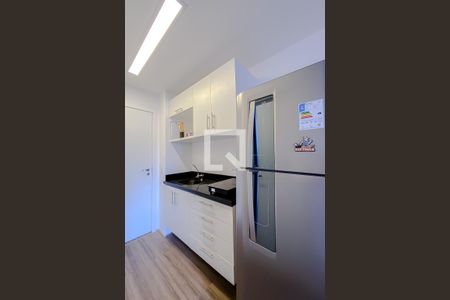 Cozinha de kitnet/studio à venda com 1 quarto, 28m² em Quarta Parada, São Paulo