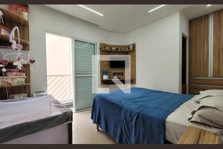 Suíte de apartamento à venda com 2 quartos, 67m² em Vila Curuçá, Santo André