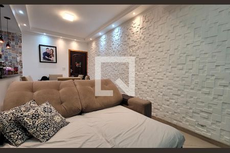 Sala de apartamento à venda com 2 quartos, 67m² em Vila Curuçá, Santo André