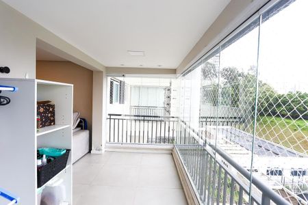Varanda de apartamento para alugar com 3 quartos, 87m² em Jardim Caboré, São Paulo