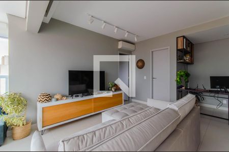 Sala de apartamento à venda com 1 quarto, 64m² em Jardim Glória, São Paulo