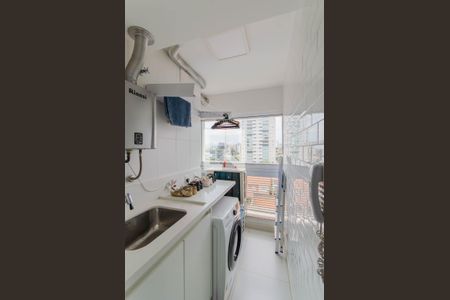 Área de Serviço de apartamento à venda com 1 quarto, 64m² em Jardim Glória, São Paulo