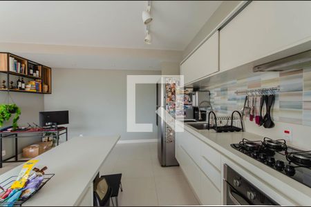 Cozinha de apartamento à venda com 1 quarto, 64m² em Jardim Glória, São Paulo
