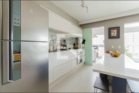 Cozinha de apartamento à venda com 1 quarto, 64m² em Jardim Glória, São Paulo