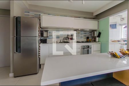 Cozinha de apartamento à venda com 1 quarto, 64m² em Jardim Glória, São Paulo