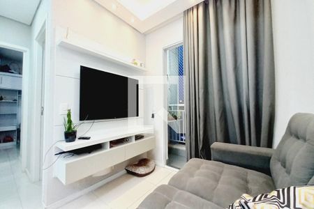 Sala TV de apartamento à venda com 2 quartos, 52m² em Jardim do Lago, Campinas
