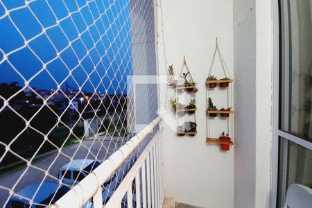 Varanda da Sala de apartamento à venda com 2 quartos, 52m² em Jardim do Lago, Campinas