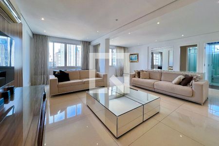 Sala de apartamento para alugar com 3 quartos, 170m² em Vila Nova Conceição, São Paulo