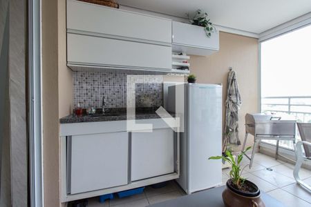 Varanda da Sala de apartamento à venda com 2 quartos, 78m² em Vila Dom Pedro I, São Paulo