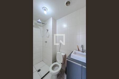 Banheiro da Suíte de apartamento para alugar com 1 quarto, 28m² em Belenzinho, São Paulo