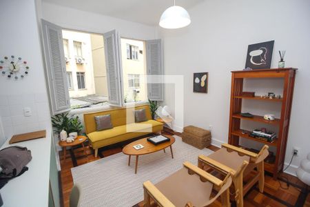 Sala de apartamento à venda com 2 quartos, 67m² em Centro, Rio de Janeiro