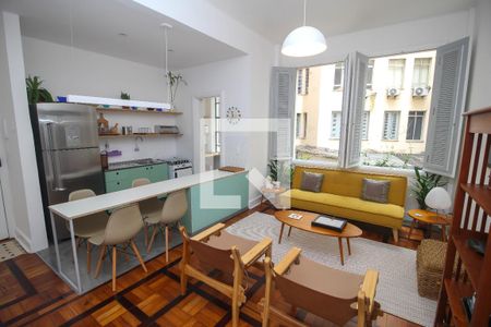 Sala de apartamento à venda com 2 quartos, 67m² em Centro, Rio de Janeiro
