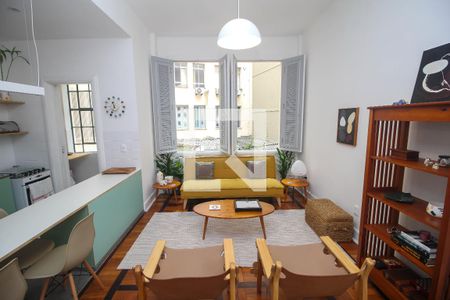 Sala de apartamento à venda com 2 quartos, 67m² em Centro, Rio de Janeiro