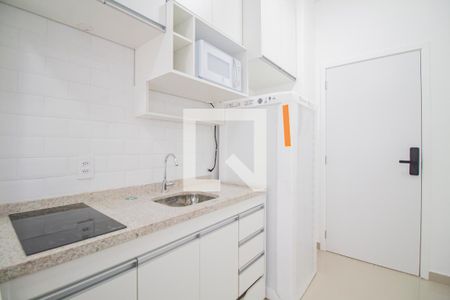 Studio para alugar com 27m², 1 quarto e sem vagaCozinha 