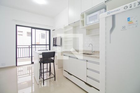 Studio para alugar com 27m², 1 quarto e sem vagaCozinha 