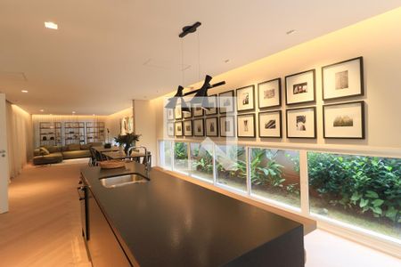 Studio para alugar com 27m², 1 quarto e sem vaga Studio para alugar com 27m², 1 quarto e sem vagaÁrea comum - Salão de festas