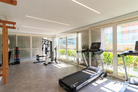 Studio para alugar com 27m², 1 quarto e sem vaga Studio para alugar com 27m², 1 quarto e sem vagaÁrea comum - Academia