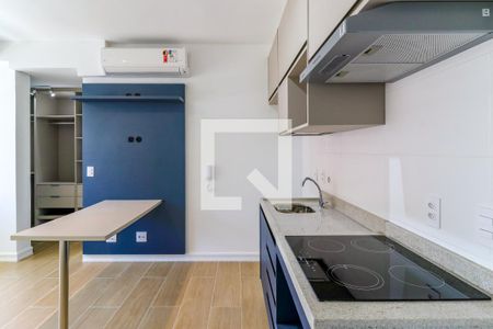 Studio para alugar com 27m², 1 quarto e sem vaga Studio para alugar com 27m², 1 quarto e sem vagaCozinha