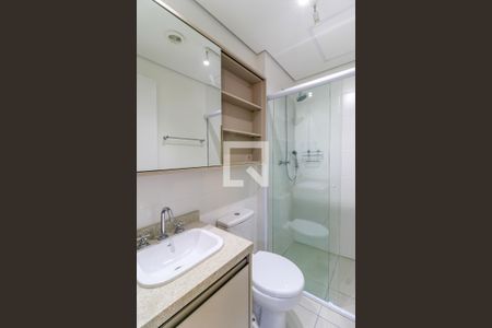Studio para alugar com 27m², 1 quarto e sem vaga Studio para alugar com 27m², 1 quarto e sem vagaBanheiro