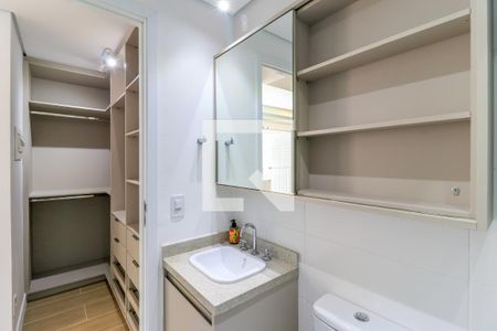 Studio para alugar com 27m², 1 quarto e sem vaga Studio para alugar com 27m², 1 quarto e sem vagaBanheiro