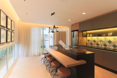 Studio para alugar com 27m², 1 quarto e sem vaga Studio para alugar com 27m², 1 quarto e sem vagaÁrea comum - Salão de festas