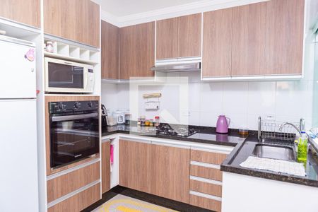 Cozinha de casa de condomínio à venda com 2 quartos, 68m² em Parque Boturussu, São Paulo