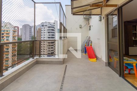 Varanda de apartamento à venda com 3 quartos, 103m² em Vila Suzana, São Paulo