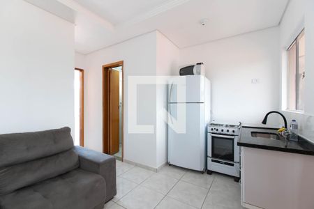 Sala - Cozinha de apartamento à venda com 1 quarto, 33m² em Cidade Antônio Estevão de Carvalho, São Paulo