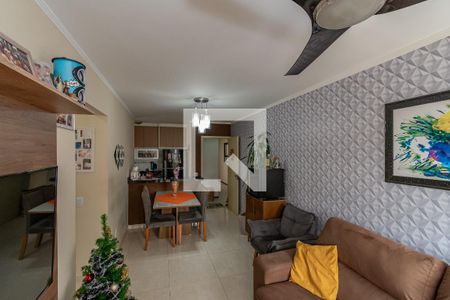 Sala de Estar/Jantar  de apartamento à venda com 2 quartos, 60m² em Jardim Primavera, Campinas