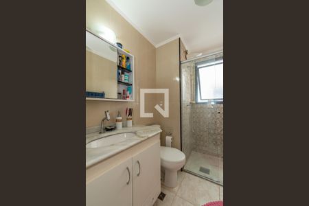 Banheiro da Suíte  de apartamento à venda com 2 quartos, 60m² em Jardim Primavera, Campinas